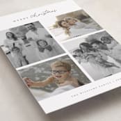 "Happy Holiday" - Holiday Cards in Eucalyptus by Wildfield Paper Co - Detail