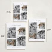 "Happy Holiday" - Holiday Cards in Eucalyptus by Wildfield Paper Co - Formats Available