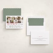 "Merry Stack" - Holiday Cards in Winter by Makewells - Assembled
