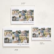 "drift" - Holiday Cards in Chestnut by Wildfield Paper Co - Formats Available