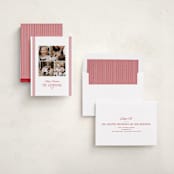 "New Classic" - Holiday Cards in Candy Cane by Corinne Malesic - Assembled