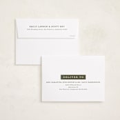 "Bordering Six" - Holiday Cards in Pine by Brianne Larsen - FREE Recipient Addressing