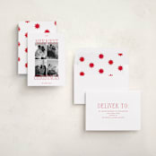 "Sparkling Cider" - Holiday Cards in Santa Suit by Blustery August - Assembled