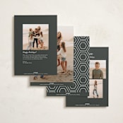 "Two Photo Split" - Holiday Cards in Cloud by Nicole Walsh - Back of Card Options