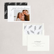 "Blessed Peacemakers" - Holiday Cards in Coal by Pk Designs - Assembled