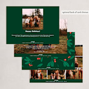 "Almost every moment" - Holiday Cards in Wreath by Jessica Corliss - Back of Card Options