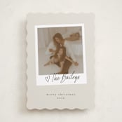 "holiday snapshot" - Holiday Cards in Cream by Karidy Walker - Front