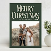 "Darcy" - Holiday Cards in Pine by Robert and Stella - Front