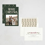 "Darcy" - Holiday Cards in Pine by Robert and Stella - Assembled