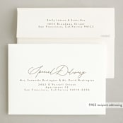 "siena" - Holiday Cards in Golden Biscuit by Tamara Hilje - FREE Recipient Addressing