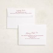 "Modern Quilt" - Holiday Cards in Gumdrop by Owl and Toad - FREE Recipient Addressing