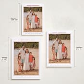 "Minimalist Frame" - Holiday Cards in Stocking by Nicole Walsh - Formats Available