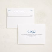 "12 Days of Christmas Toile" - Holiday Cards in Ice by Teju Reval - FREE Recipient Addressing