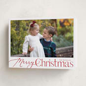 "Merry Mix" - Holiday Cards in Cherry by Carolyn MacLaren - Folded Card