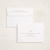 "Merry Mix" - Holiday Cards in Cherry by Carolyn MacLaren - FREE Recipient Addressing