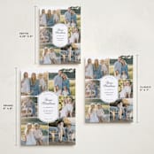 "Elegant Emblem" - Holiday Cards in Night Sky by Ekko Studio - Formats Available