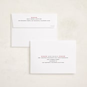 "Merry Trio" - Holiday Cards in Poinsettia by Julie Murray - FREE Recipient Addressing