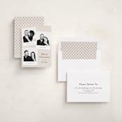 "Polaroid Christmas" - Holiday Cards in Eggnog by Stephanie Hawkes - Assembled
