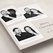 "Polaroid Christmas" - Holiday Cards in Eggnog by Stephanie Hawkes - Detail