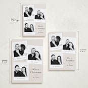 "Polaroid Christmas" - Holiday Cards in Eggnog by Stephanie Hawkes - Formats Available