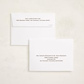 "Regent" - Holiday Cards in Rouge by Annie Shapiro - FREE Recipient Addressing