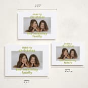 "Bold Name" - Holiday Cards in Citrine by Kelly Watkins - Formats Available