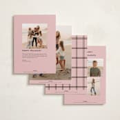 "Basque" - Holiday Cards in Candy by Megan Davis - Back of Card Options
