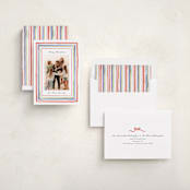 "Painted Frame Lines" - Holiday Cards in Gumdrop by Alethea and Ruth - Assembled