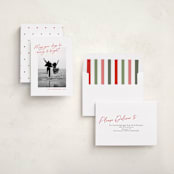 "Top Script Note" - Holiday Cards in Santa by Jackie Crawford - Assembled