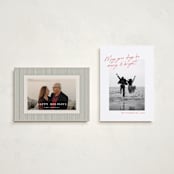 "Top Script Note" - Holiday Cards in Santa by Jackie Crawford - Photo Orientation Options