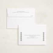 "Feature" - Holiday Cards in Mist by Nicole Walsh - FREE Recipient Addressing