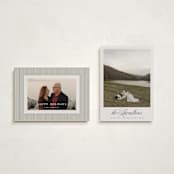 "Feature" - Holiday Cards in Mist by Nicole Walsh - Photo Orientation Options