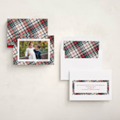 "Heartwarming" - Holiday Cards in Berry by Yaling Hou Suzuki - Assembled