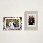 "Heartwarming" - Holiday Cards in Berry by Yaling Hou Suzuki - Photo Orientation Options