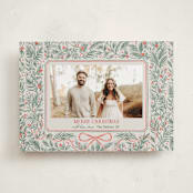 "Merry Botanical" - Holiday Cards in Pine by Elly - Front