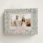 "Merry Botanical" - Holiday Cards in Pine by Elly - Folded Card