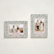 "Merry Botanical" - Holiday Cards in Pine by Elly - Photo Orientation Options