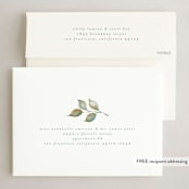 "rustic winter bed" - Holiday Cards in Ocean by Phrosné Barwood - FREE Recipient Addressing