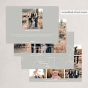 "Together this Christmas" - Holiday Cards in Pearl by Maja Cunningham - Back of Card Options