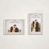 "Christmas Garland" - Holiday Cards in Ecru by Hooray Creative - Photo Orientation Options