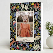 "12 days of christmas" - Holiday Cards in Blue Spruce by Sarah Knight - Folded Card