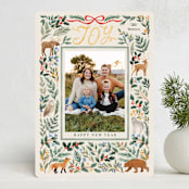 "wild forest" - Holiday Cards in Pine by Elly - Front