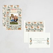 "wild forest" - Holiday Cards in Pine by Elly - Assembled