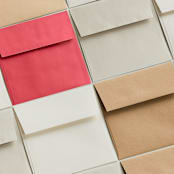 "Little Details" - Holiday Cards in Santa by Claudia Orengo - Premium Envelope Options
