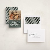 "retro vintage holiday" - Holiday Cards in Balsam by BR Designs - Assembled