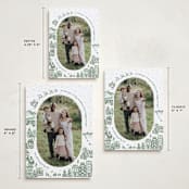 "Azulejo Village" - Holiday Cards in Wreath by Jenna Holcomb - Formats Available