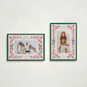 "Holiday gifts" - Holiday Cards in Moss by Chris Griffith - Photo Orientation Options