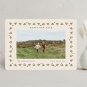 "Framed by Holly" - Holiday Cards in Vintage Holiday by Poised Avenue - Front