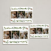 "Very Merrily" - Holiday Cards in Snow by Susan Moyal - Formats Available