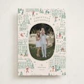 "Homeward bound" - Holiday Cards in Pine by Jennifer Wick - Front